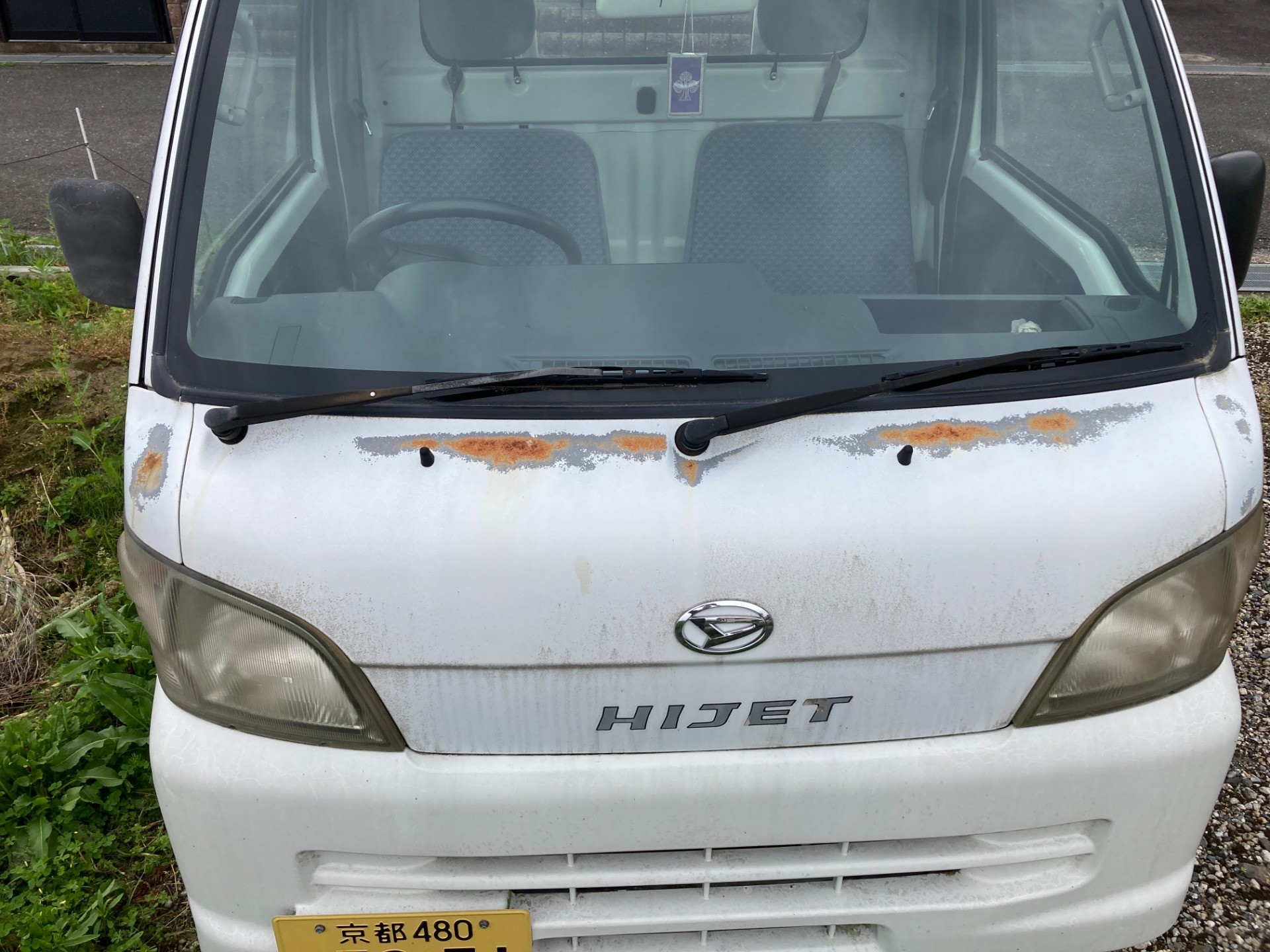 軽トラ、キレイキレイ☆