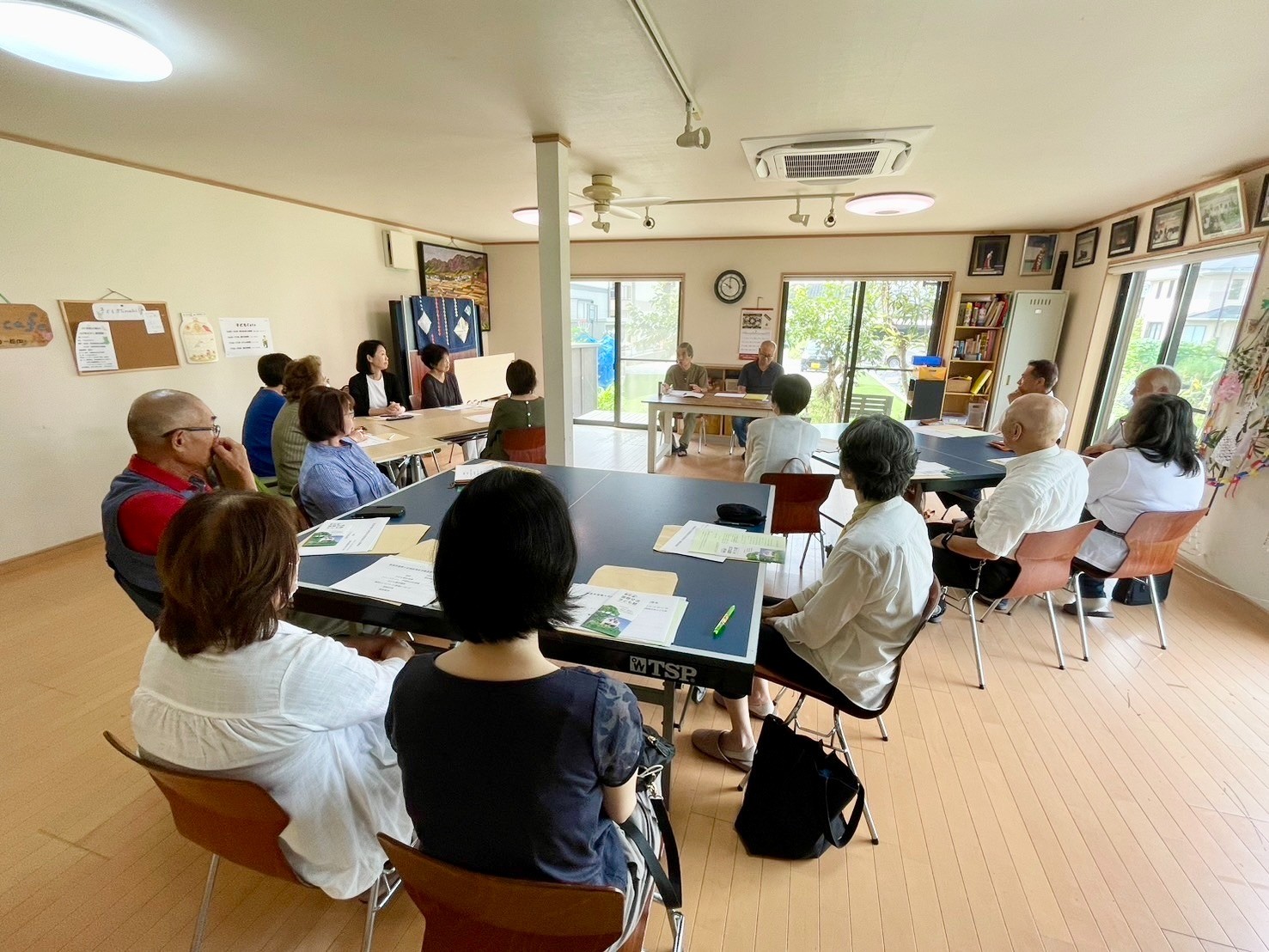 民生児童委員さんと研修会をしました。