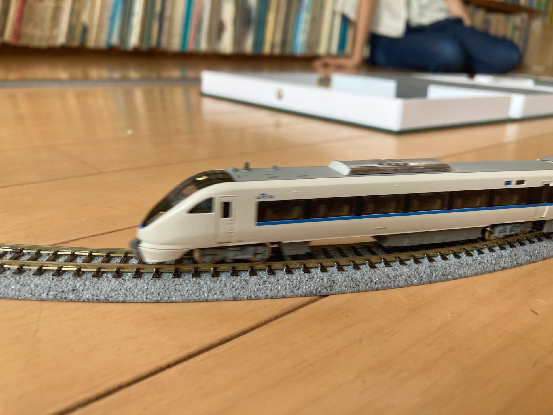 鉄道模型を広げてええデー