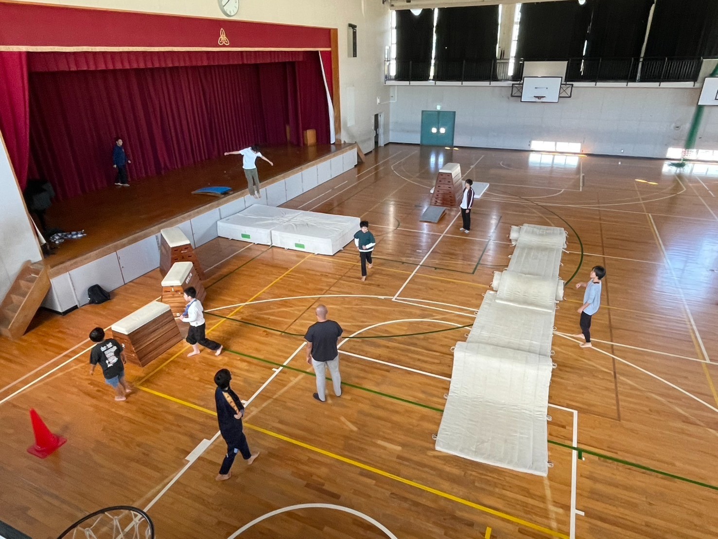 アスレチックを創って遊ぶのだ!