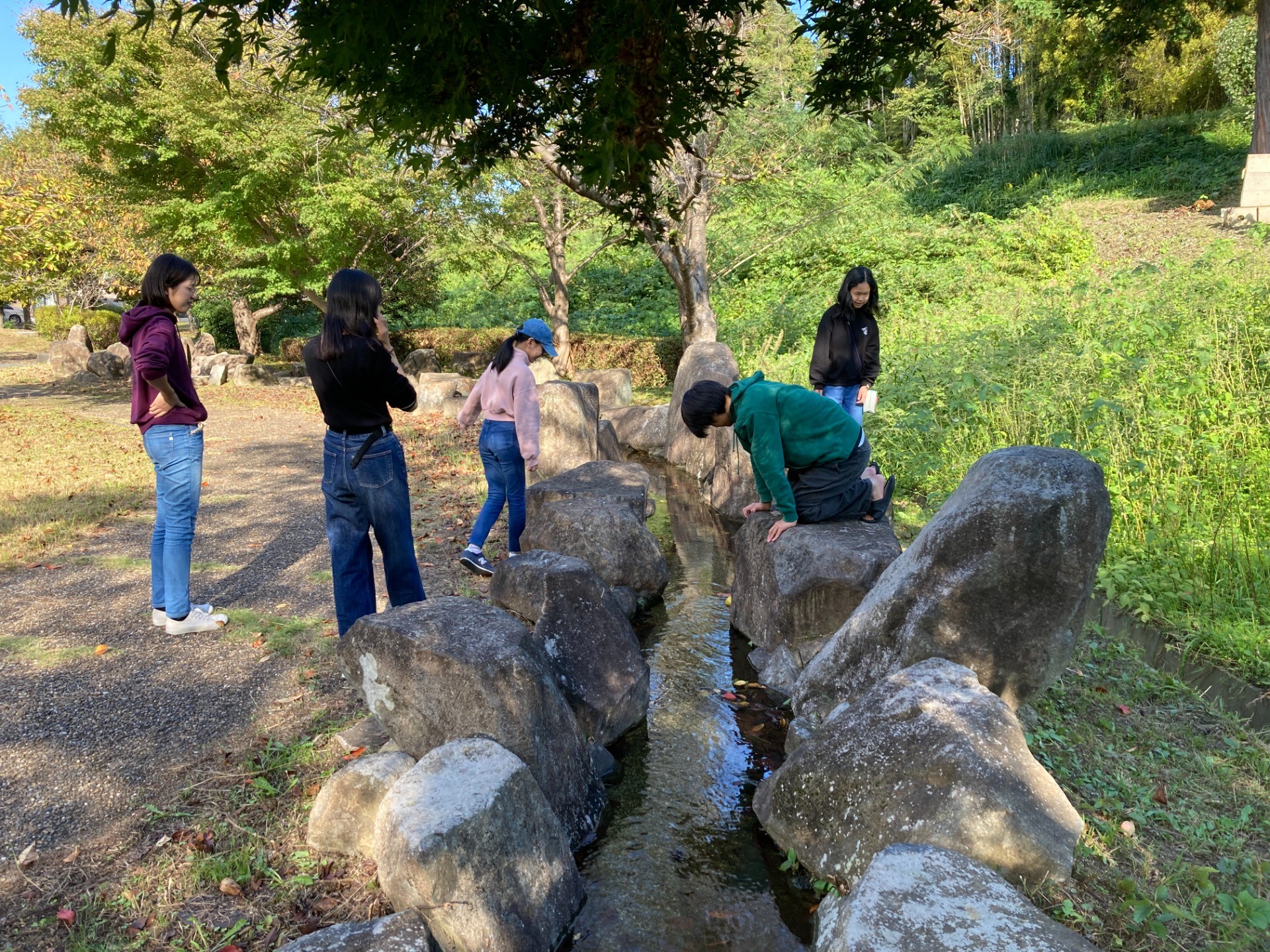 いつもと違う公園へ