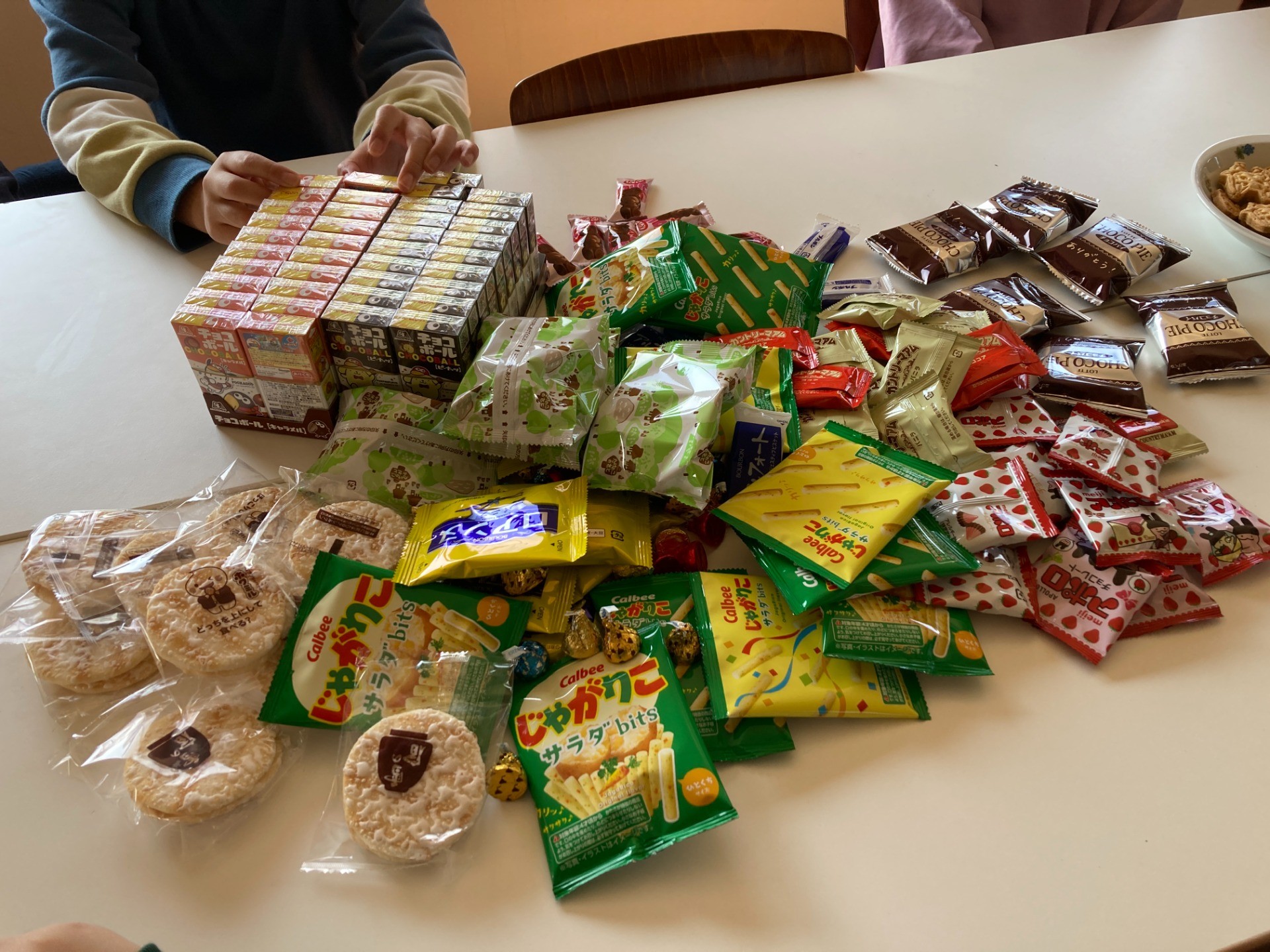 チョコッと？いいえ、どっさりです。